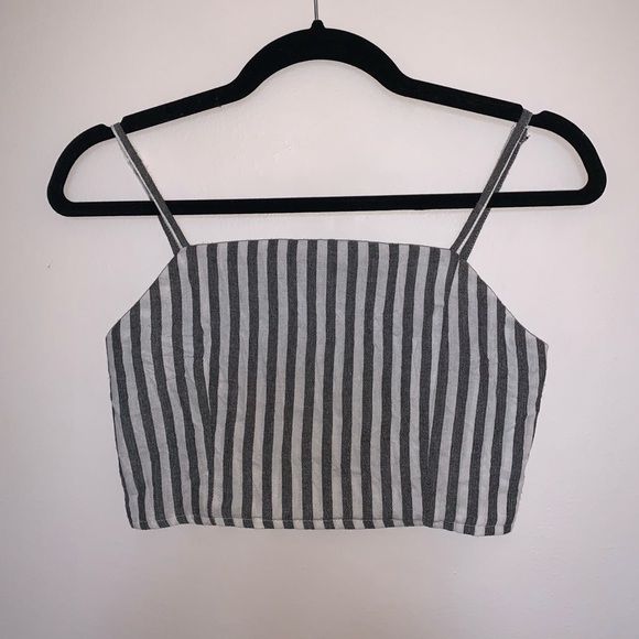 Stripped matching skirt and tank top set, size s - Picture 2 of 4